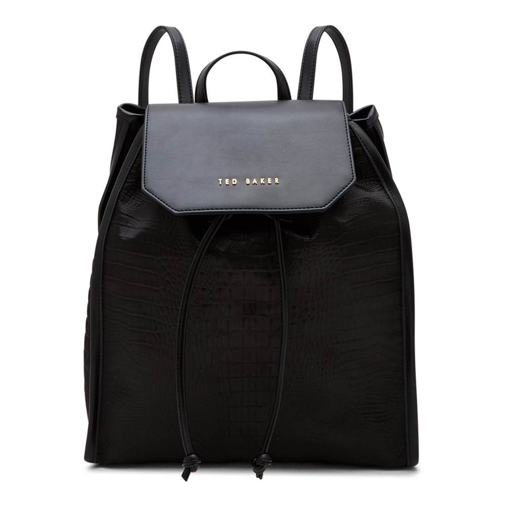 Ted Baker Valeria Exotic Backpack Black Ted Baker Handbags