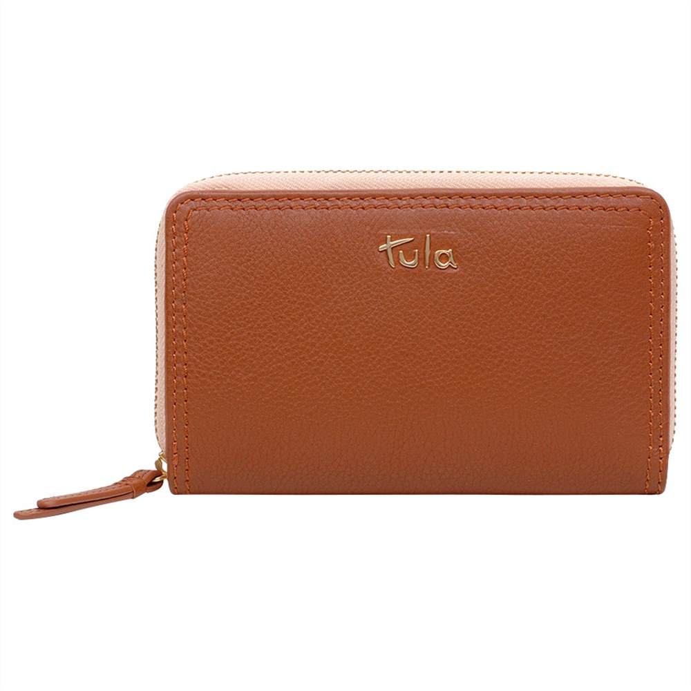 Tula Nappa Originals Leather Medium Zip Around PurseTan Tula Purses Tula Nappa Originals Leather Medium Zip Around PurseTan Tula Purses