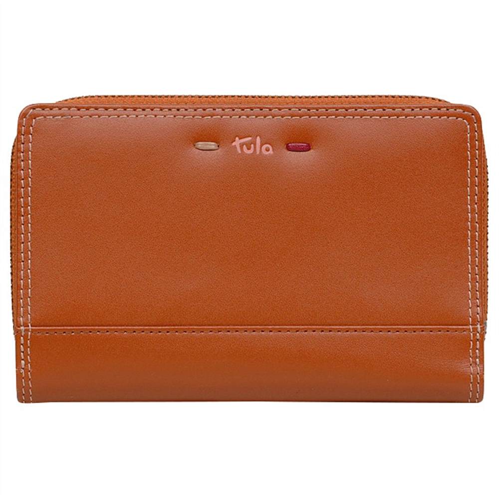 Tula Violet Large Leather Zip Around PurseTan Tula Purses Tula Violet Large Leather Zip Around PurseTan Tula Purses
