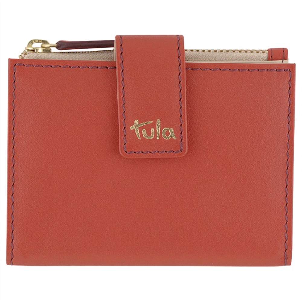 Tule Bella Leather Zip Top Card Holder Red Tula Purses Tule Bella Leather Zip Top Card Holder Red Tula Purses