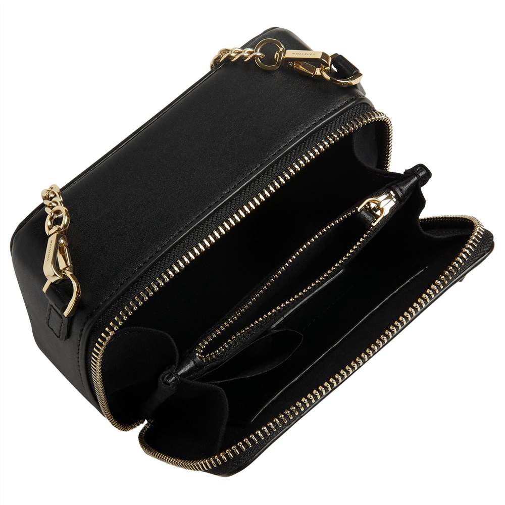 ted baker bottle bag : lk bennett penelopeWhistles Carmille Leather Mini Croc Box Bag Black Whistles Handbags