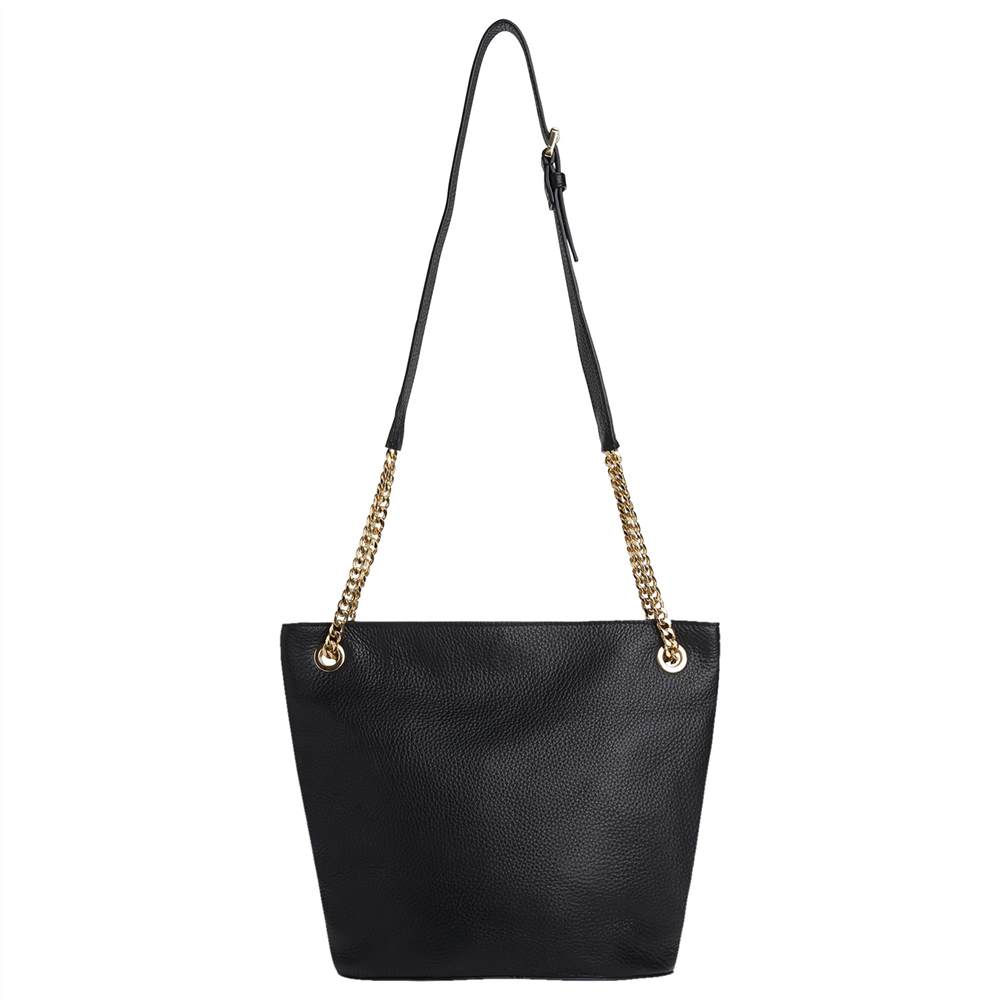 Whistles Sloane Leather Chain Slouch Shoulder Bag Black Whistles Handbags Whistles Sloane Leather Chain Slouch Shoulder Bag Black Whistles Handbags