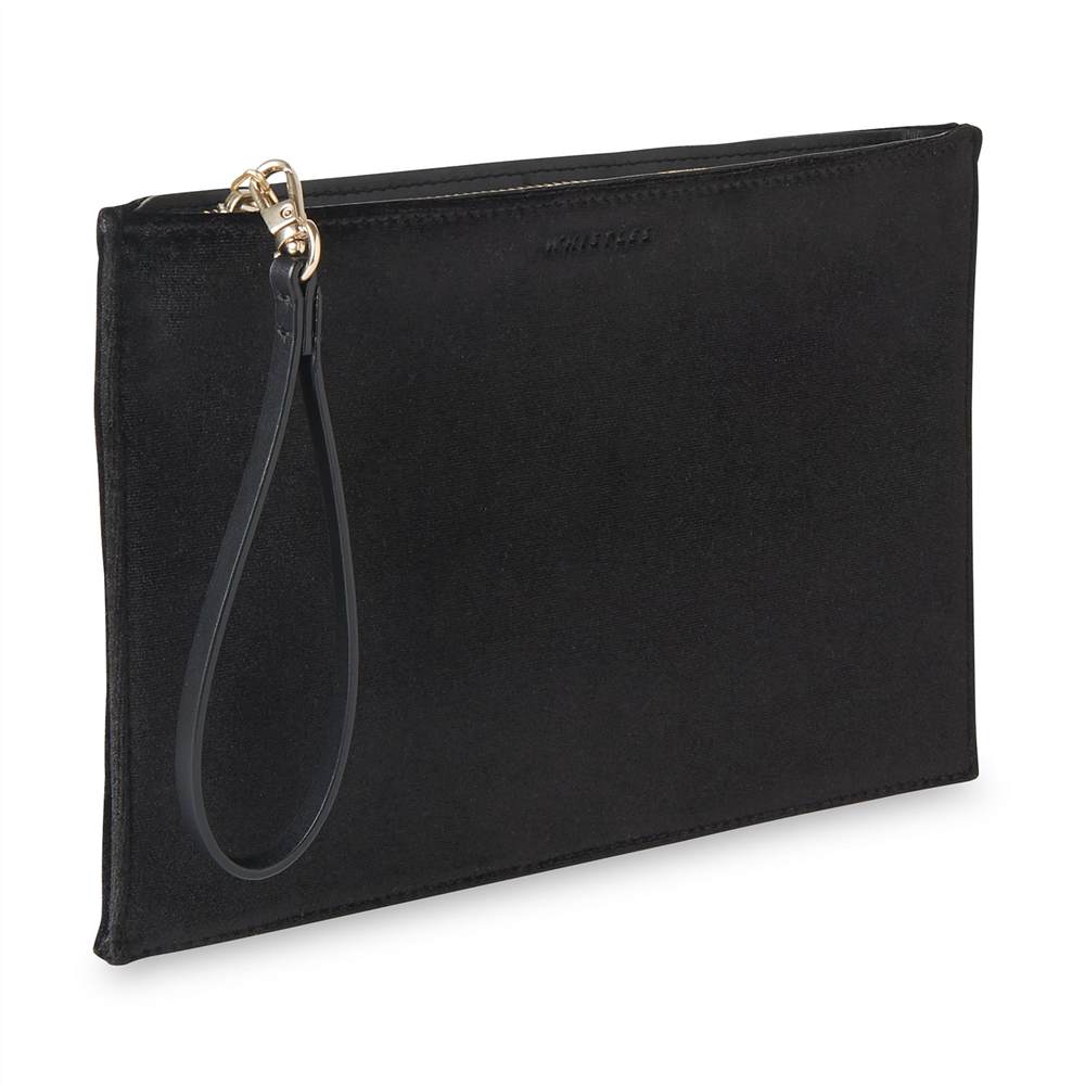 ted baker reginaa handbag : jet set charm pouchette michael korsWhistles Velvet Wristlet BagBlack Whistles Handbags