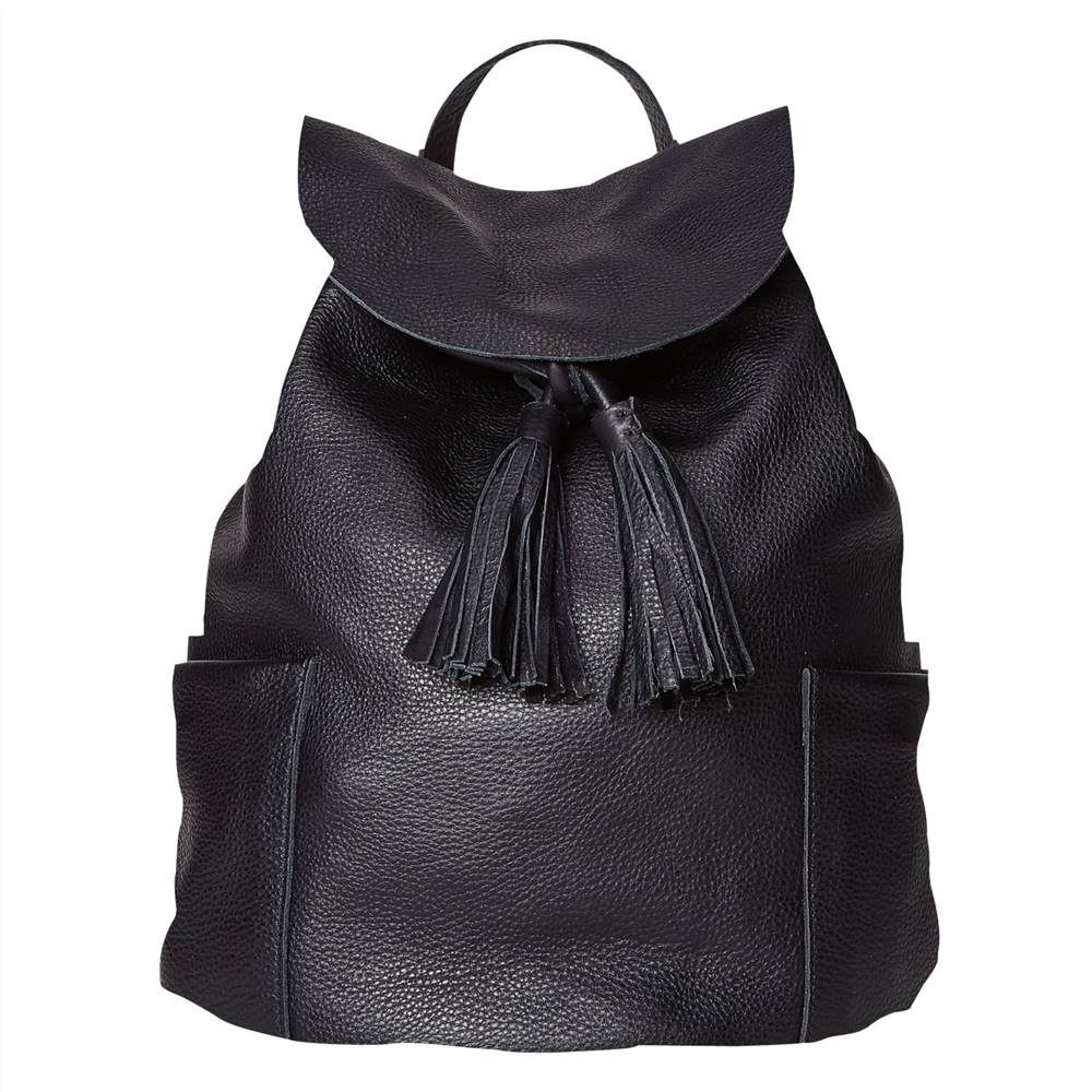 White Stuff Classic Leather Backpack Black White Stuff Handbags White Stuff Classic Leather Backpack Black White Stuff Handbags