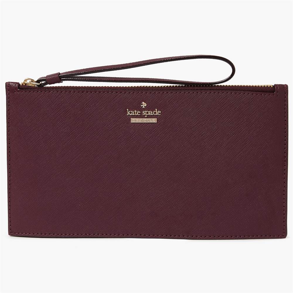 kate spade new york Cameron Street Ariah Leather Wristlet PurseDeep Plum kate spade new york Purses