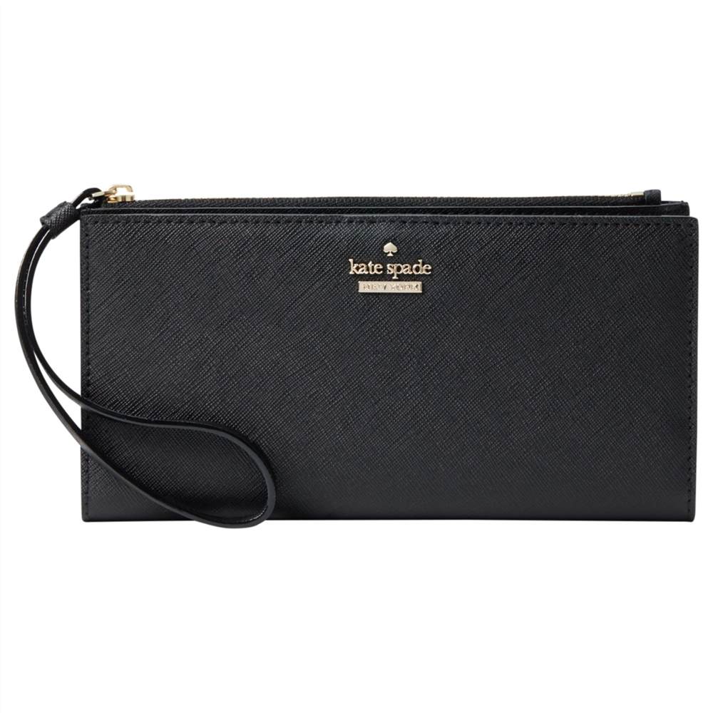 kate spade new york Cameron Street Eliza Leather Wristlet Purse Black kate spade new york Purses