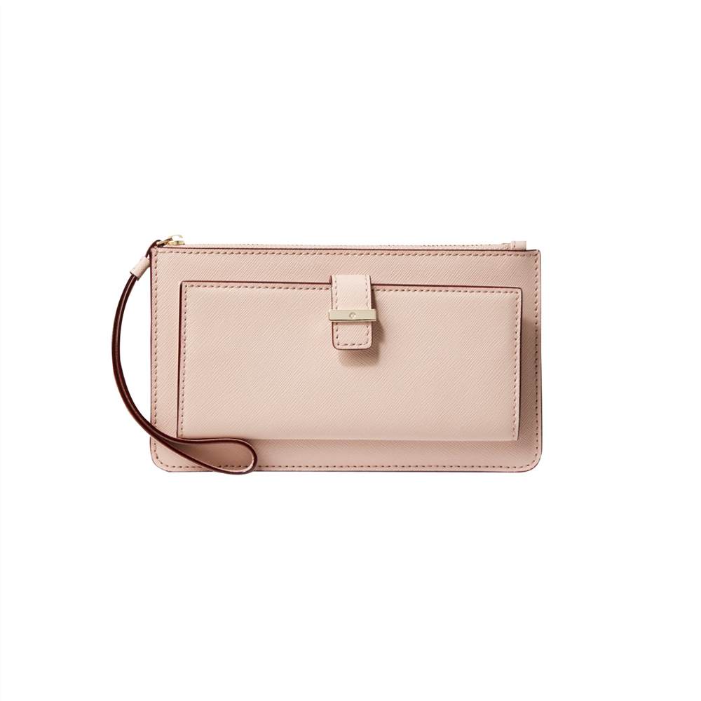 kate spade new york Cameron Street Karolina Leather Wristlet PurseToasted Wheat kate spade new york Purses