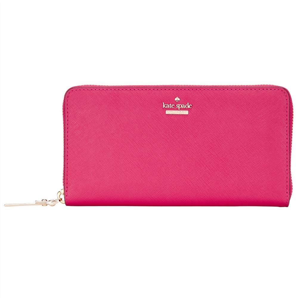 kate spade new york Cameron Street Lacey Leather Zip Around PursePunch kate spade new york Purses