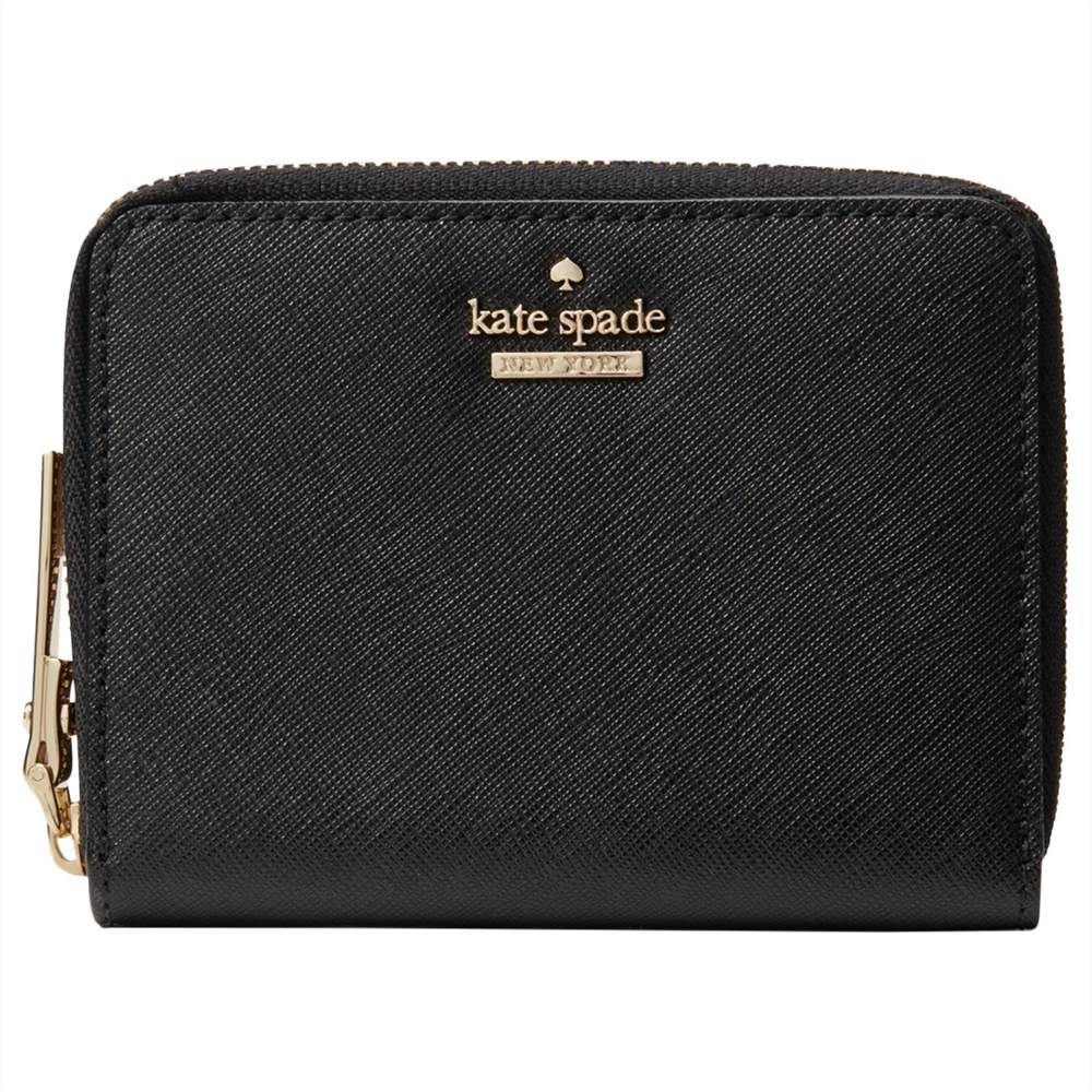 kate spade new york Cameron Street Lainie Leather Zip Around Purse Black kate spade new york Purses