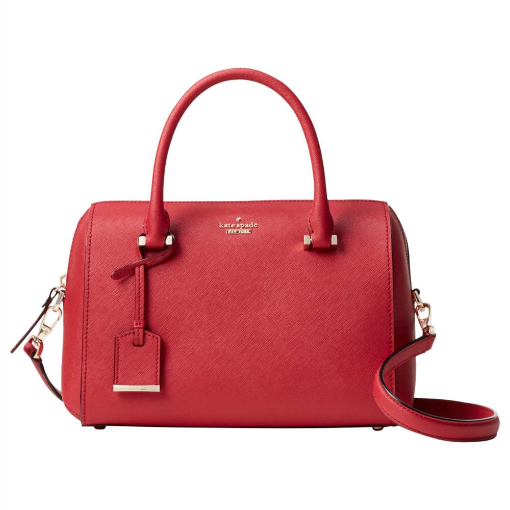 kate spade new york Cameron Street Lane Leather Satchel Rosso kate spade new york Handbags kate spade new york Cameron Street Lane Leather Satchel Rosso kate spade new york Handbags