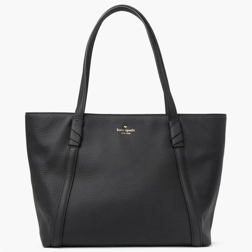 kate spade new york Daniels Drive Cherie Leather Shoulder Bag Black kate spade new york Handbags