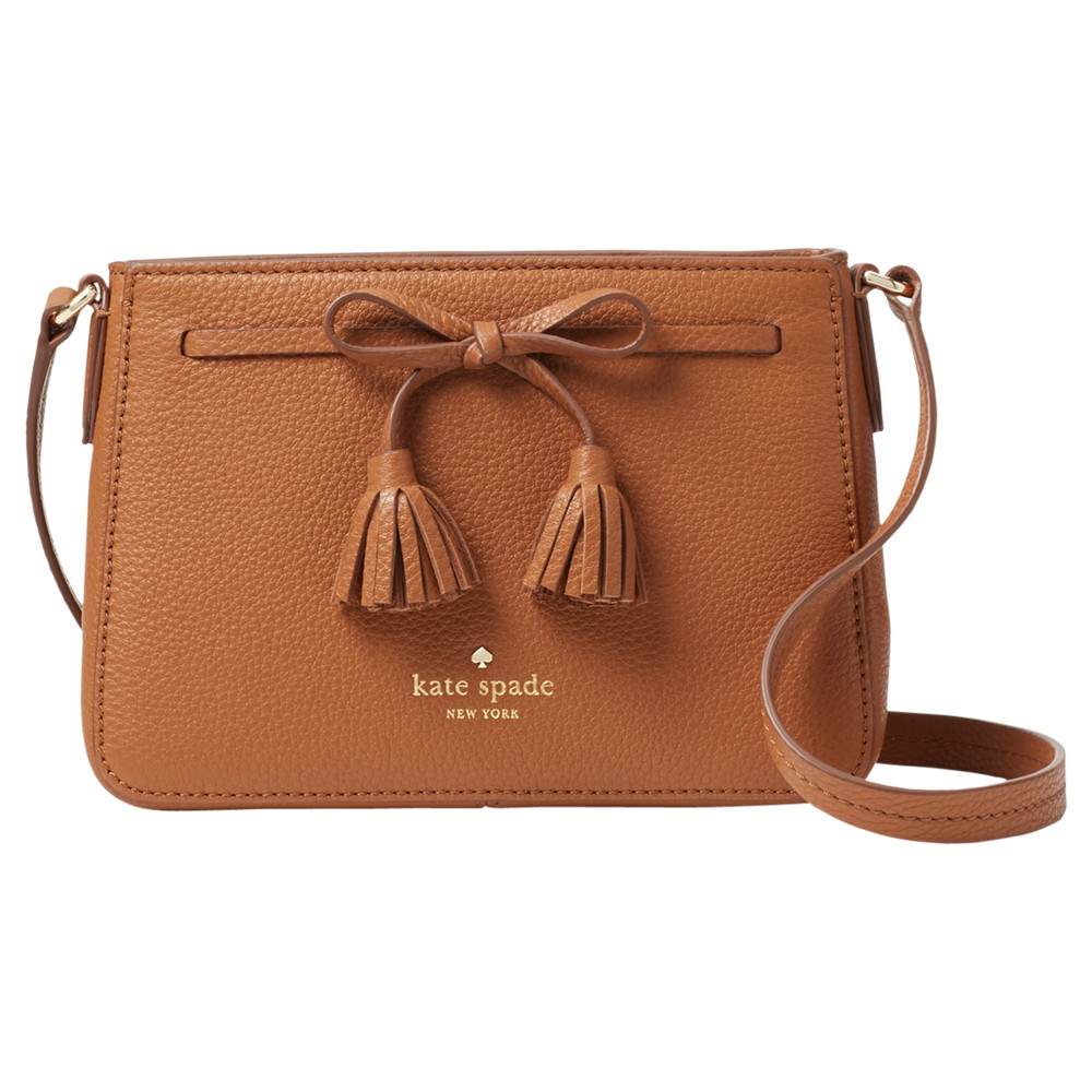kate spade new york Hayes Street Eniko Leather Cross Body BagWarm Cognac kate spade new york Handbags