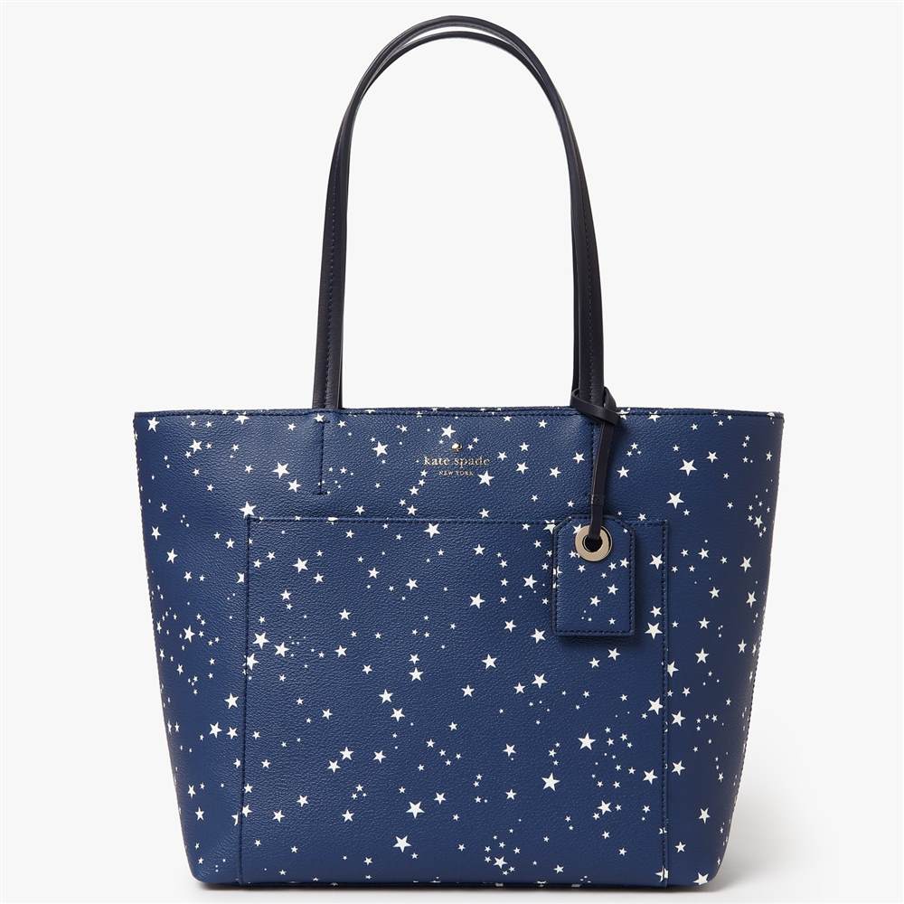kate spade new york Hyde Lane Night Sky Riley Leather Small Shoulder Bag Navy kate spade new york Handbags