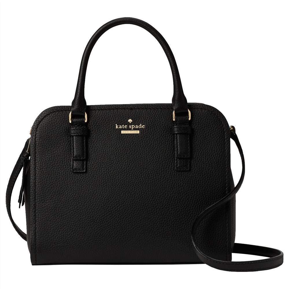kate spade new york Jackson Street Kiernan Leather Small SatchelBlack kate spade new york Handbags