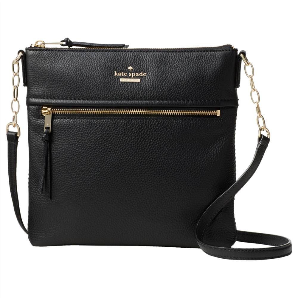kate spade new york Jackson Street Melisse Cross Body Bag Black kate spade new york Handbags