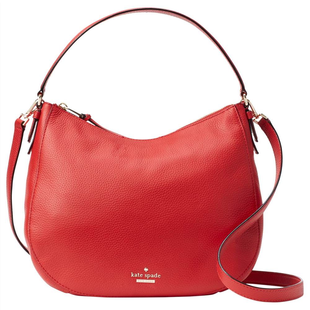 kate spade new york Jackson Street Mylie Leather Shoulder BagRed kate spade new york Handbags