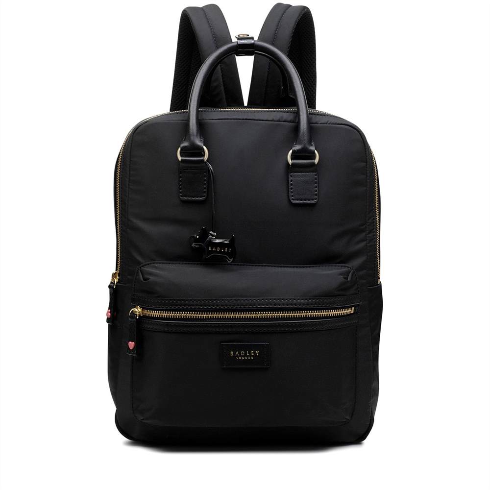 Radley Backpacks Brecon Large Zip-Top Backpack Black