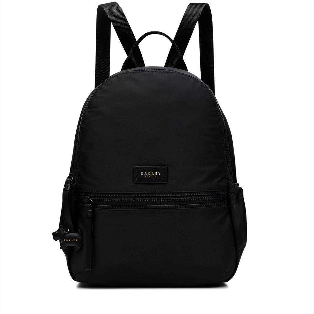 Radley Backpacks Dogs Trust Medium Zip-Top Backpack Black