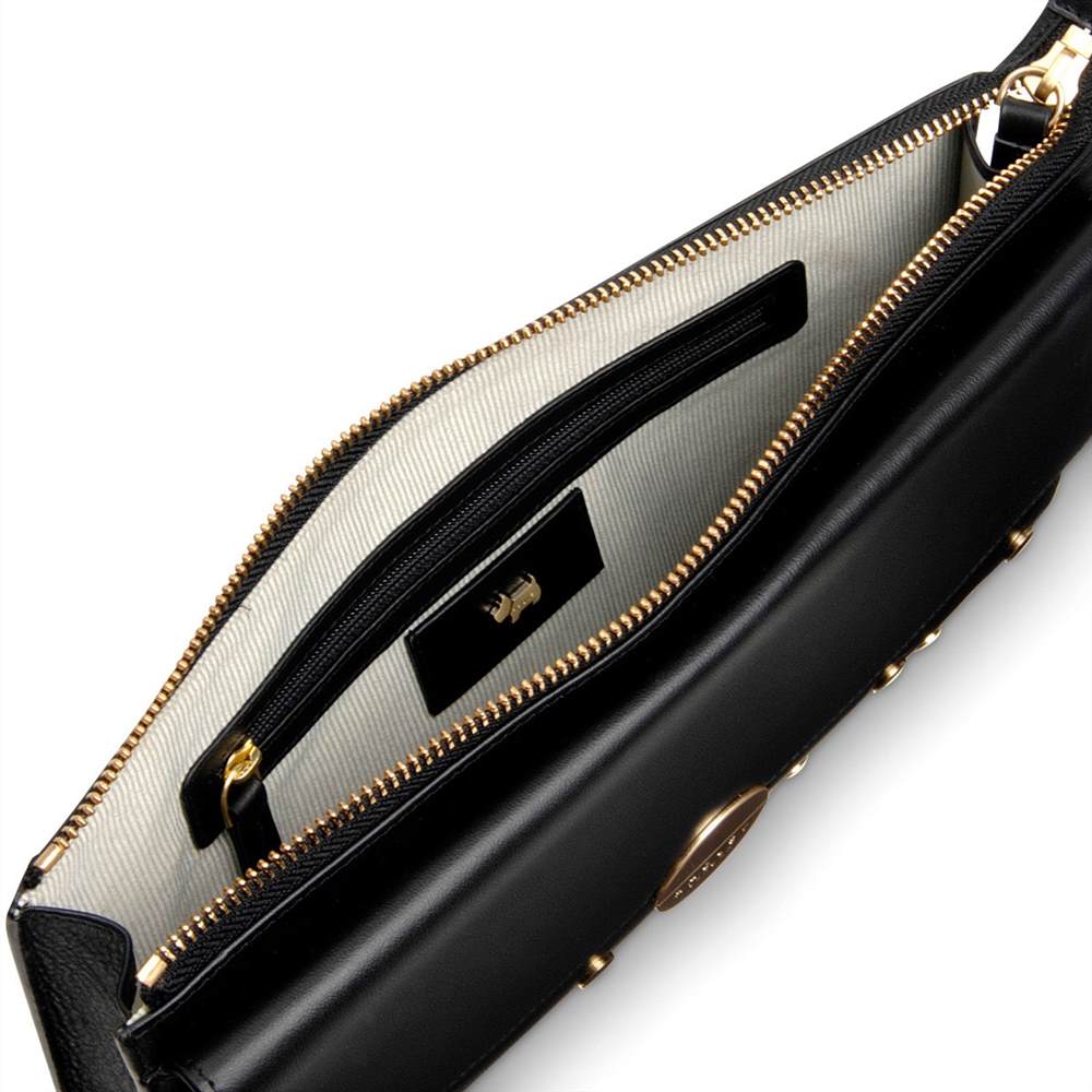 radley discount | radley fold up shopper | Radley Clutch Bags Broad Street Large Zip-Top Clutch Black