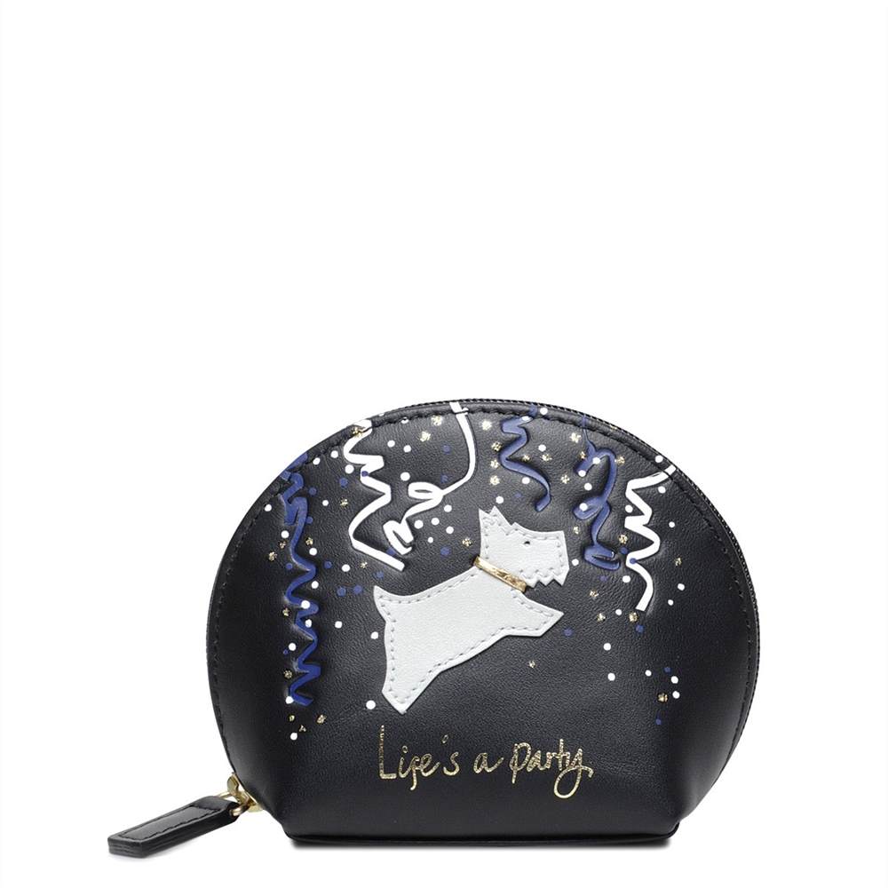 Radley Coin Wallets Lifes A Party Small Zip-Top Coin Purse Black
