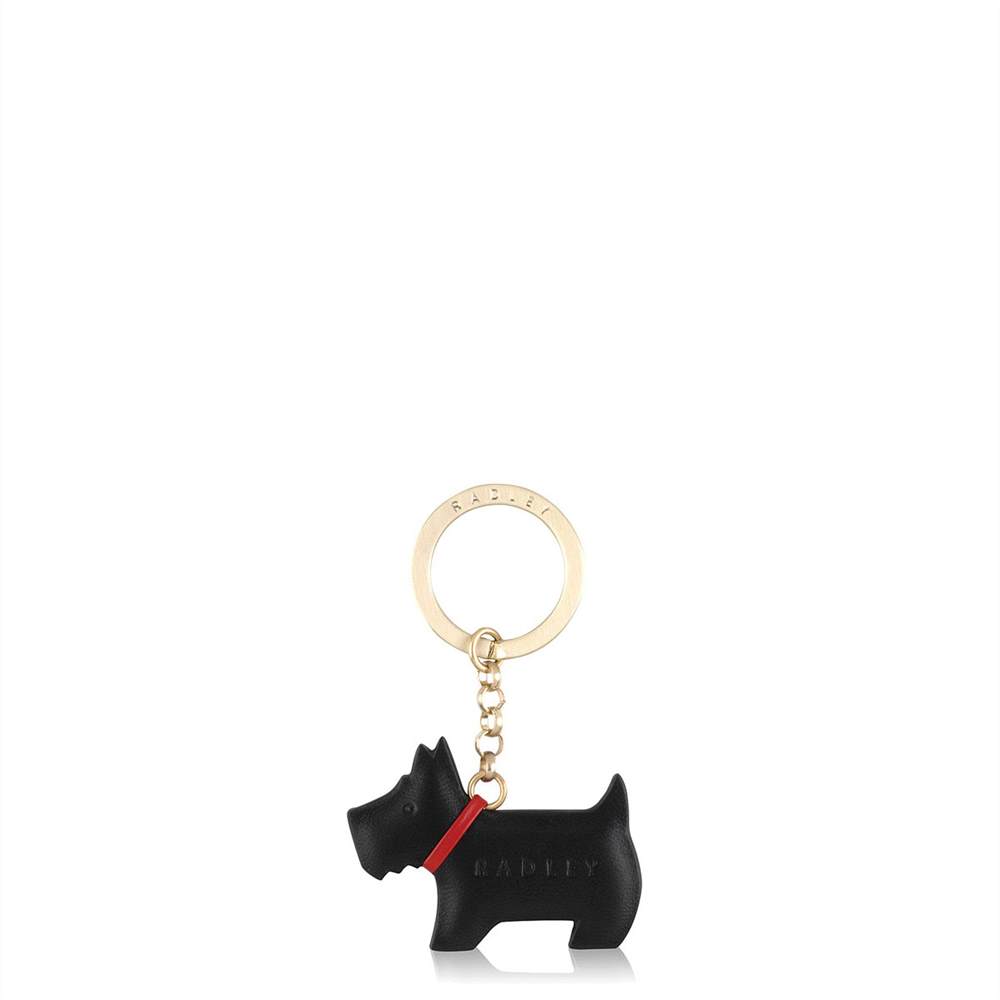 Radley Go Walkies Keyring Black