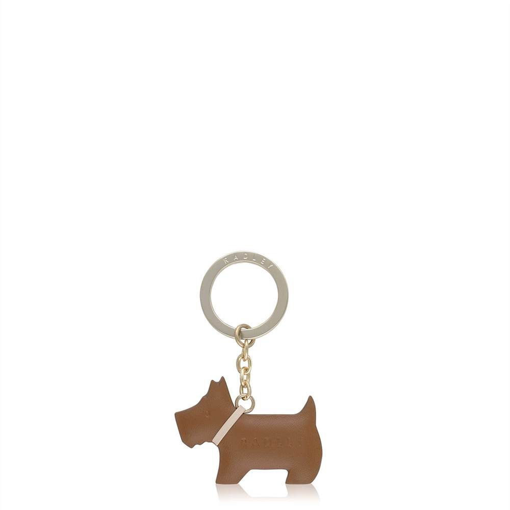 Radley Go Walkies Keyring Tan