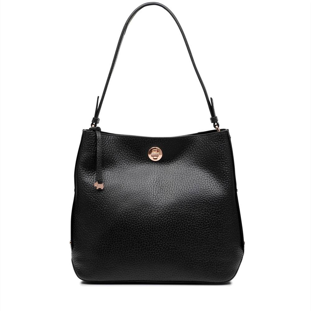 Radley Hobo Bags Carey Street Large Bucket Hobo Bag Black