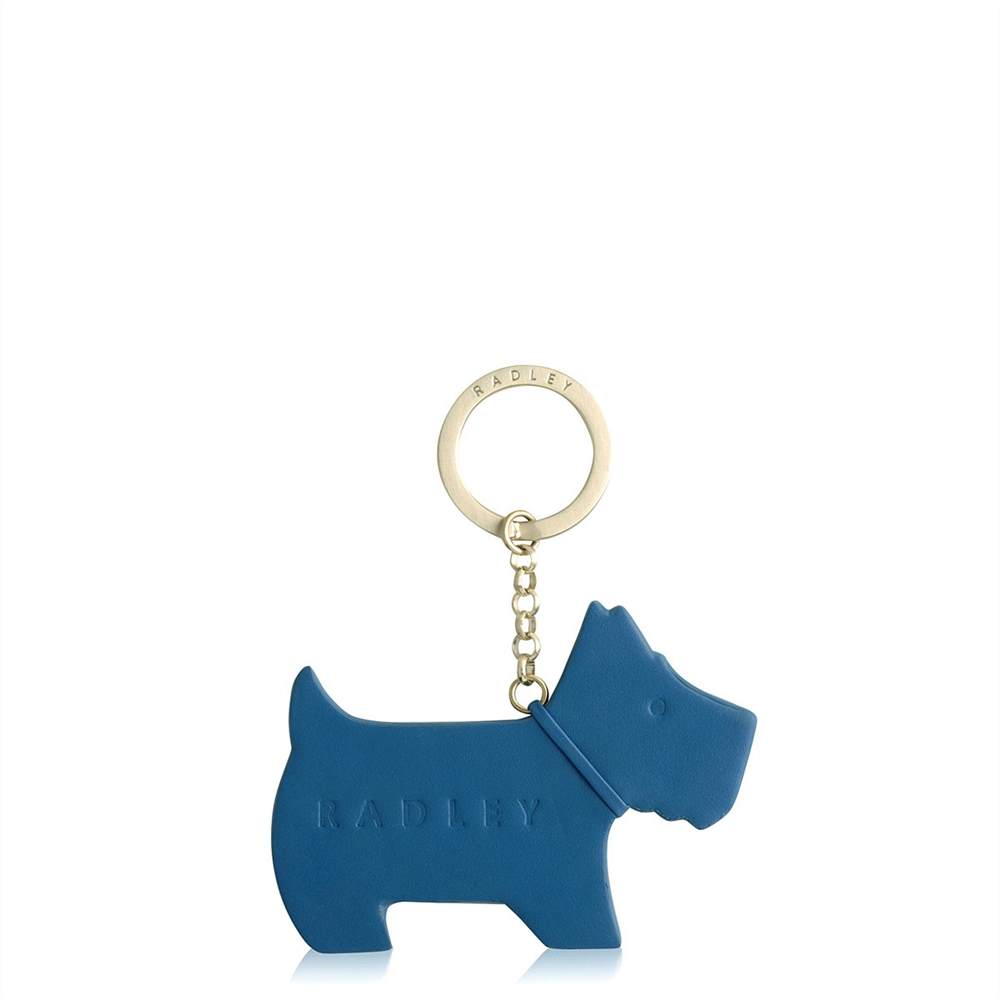 Radley My Radley Keyring Steel Blue