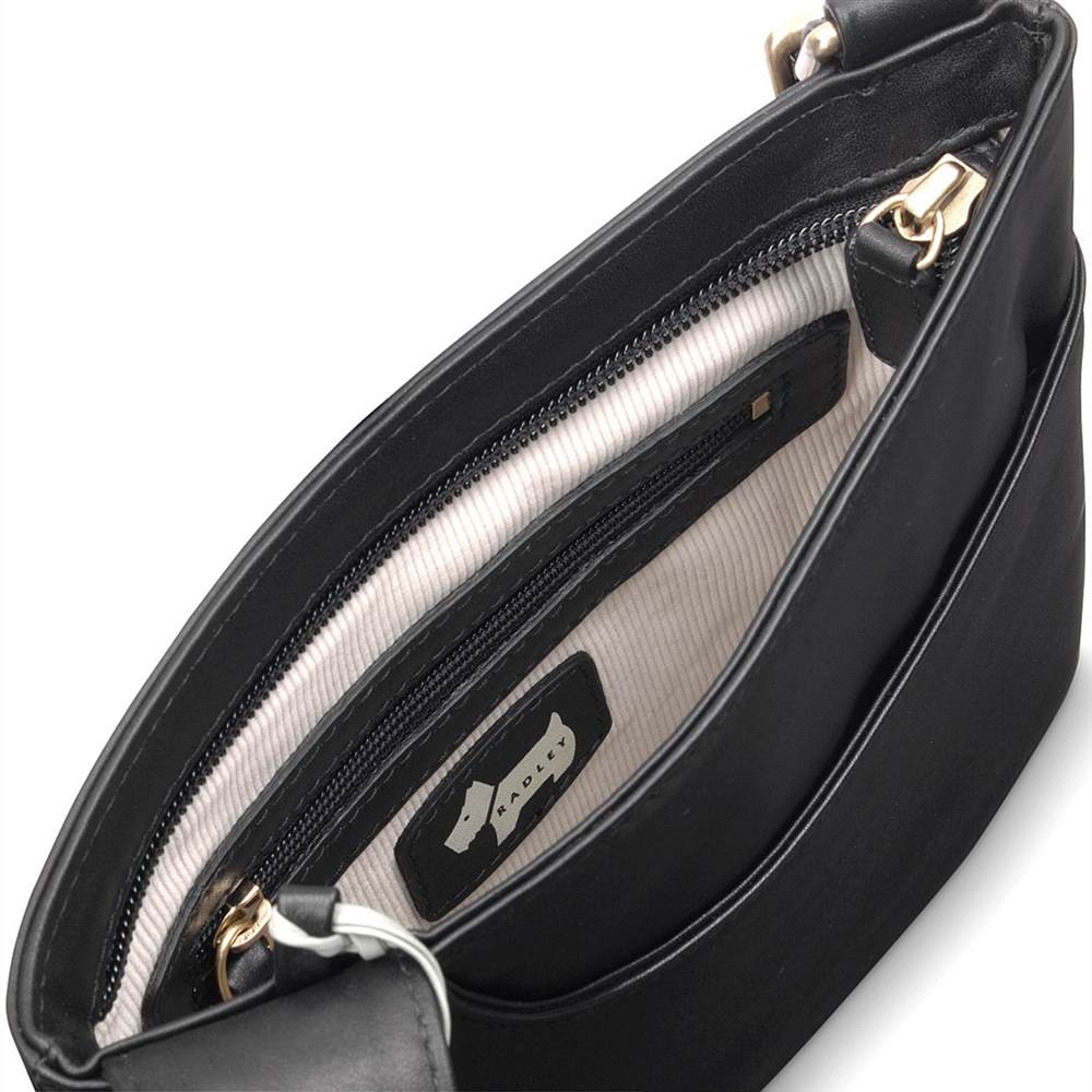 small black radley handbags | medium black radley purse | Radley Pocket Bags Pocket Bag Small Zip-top Cross Body Bag Black