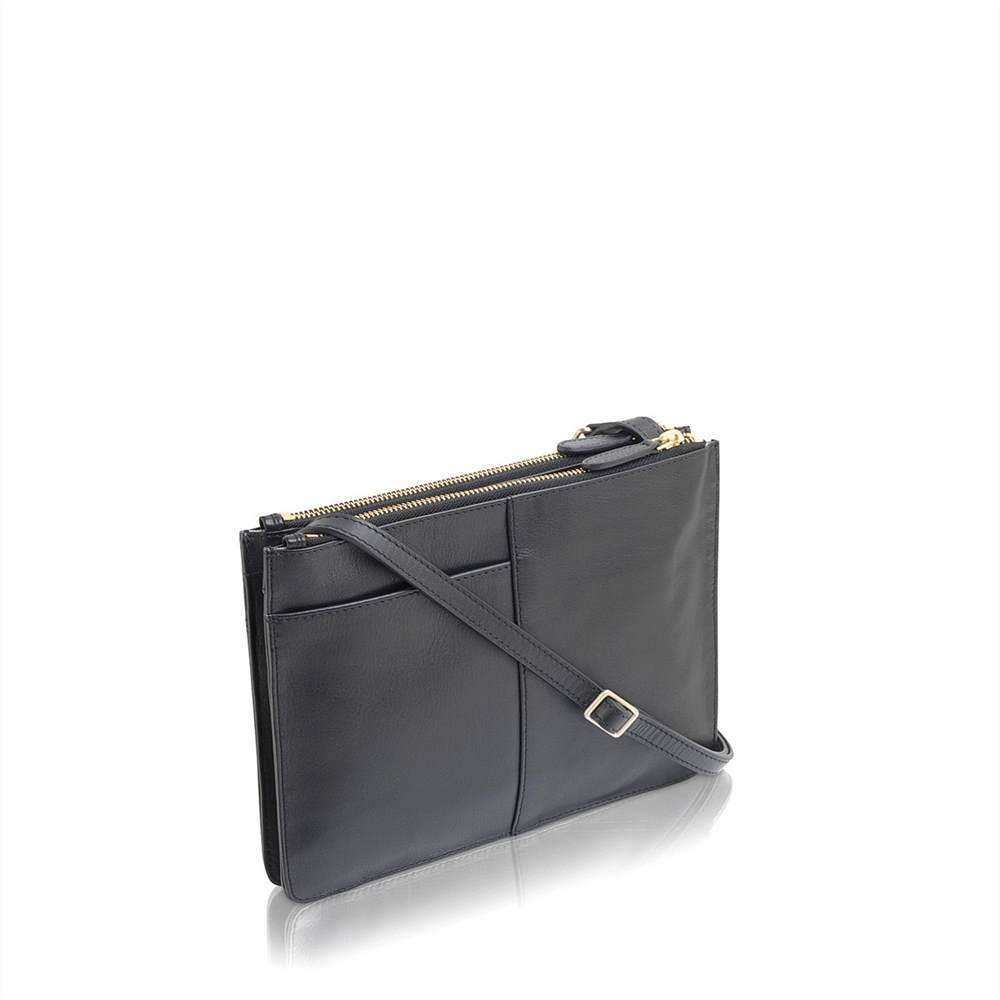 radley small black handbag | radley button bag | Radley Pocket Bags Pockets Medium Ziptop Cross Body Bag Black