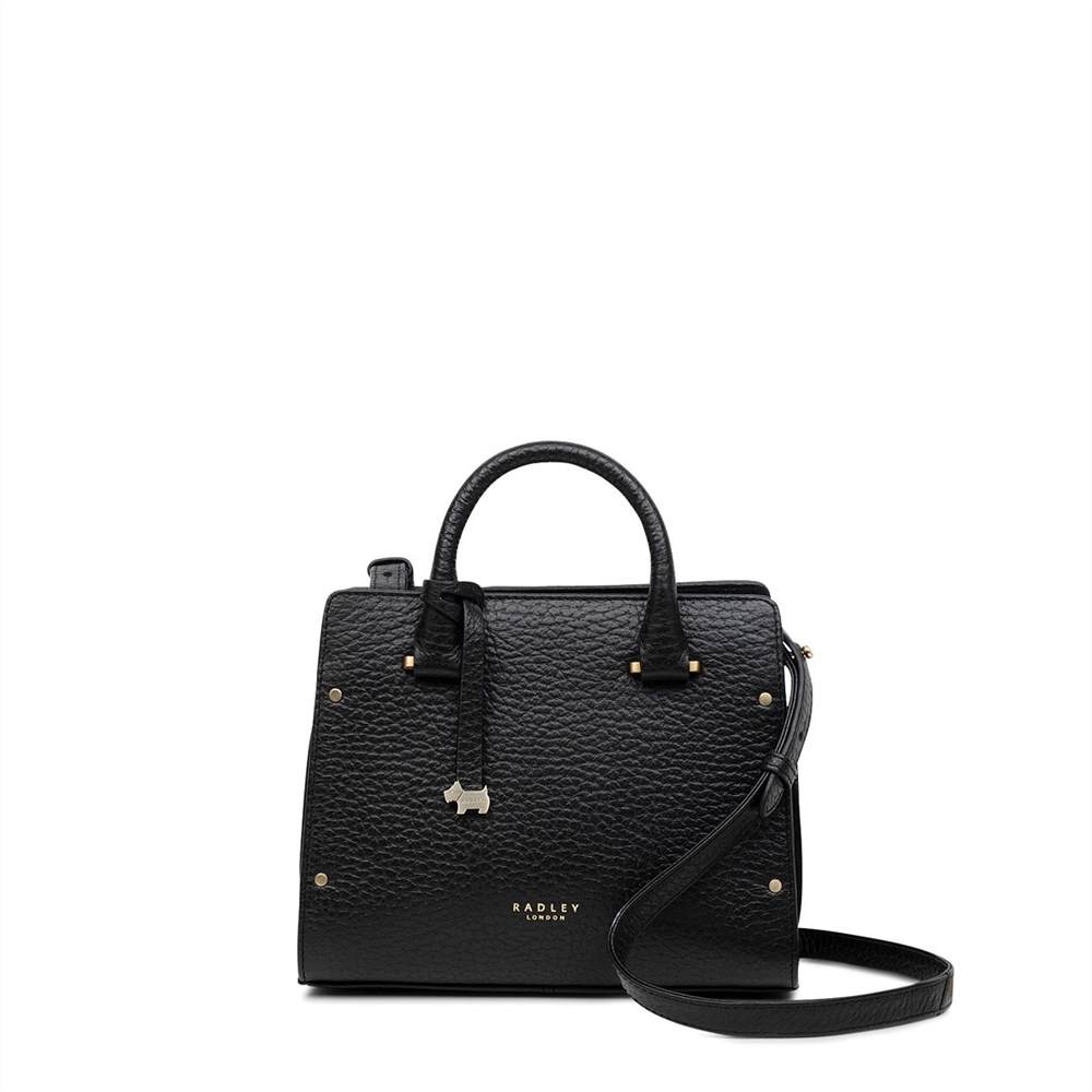 Radley Satchel Bags Bow Lane Small Zip-Top Satchel Black