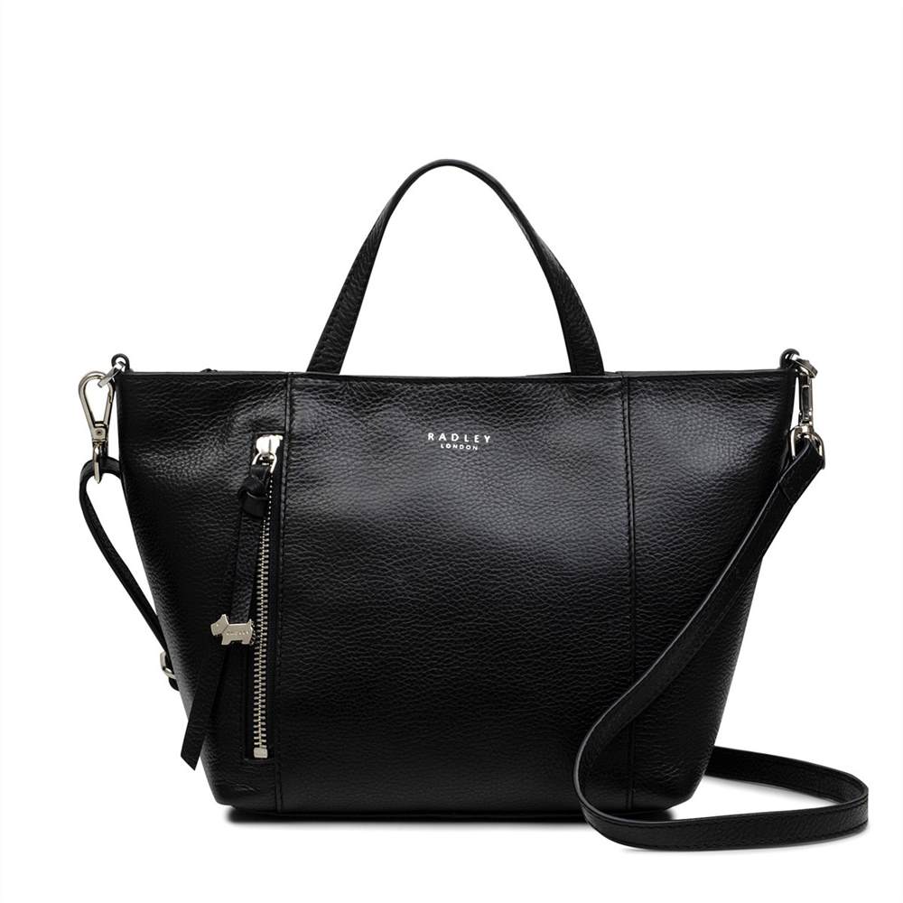 Radley Satchel Bags Coleman Street Medium Zip-Top Satchel Black