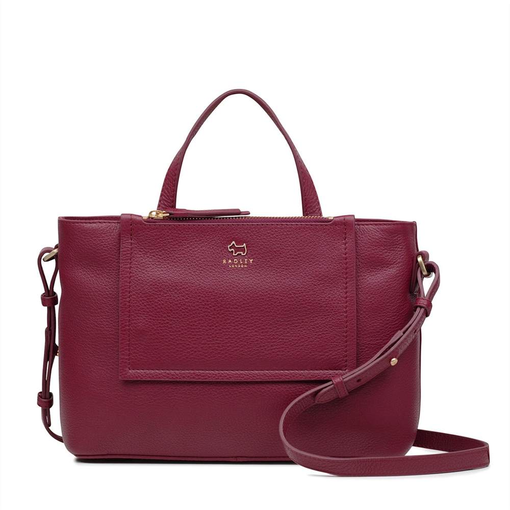 Radley Satchel Bags Farthing Downs Medium Satchel Berry