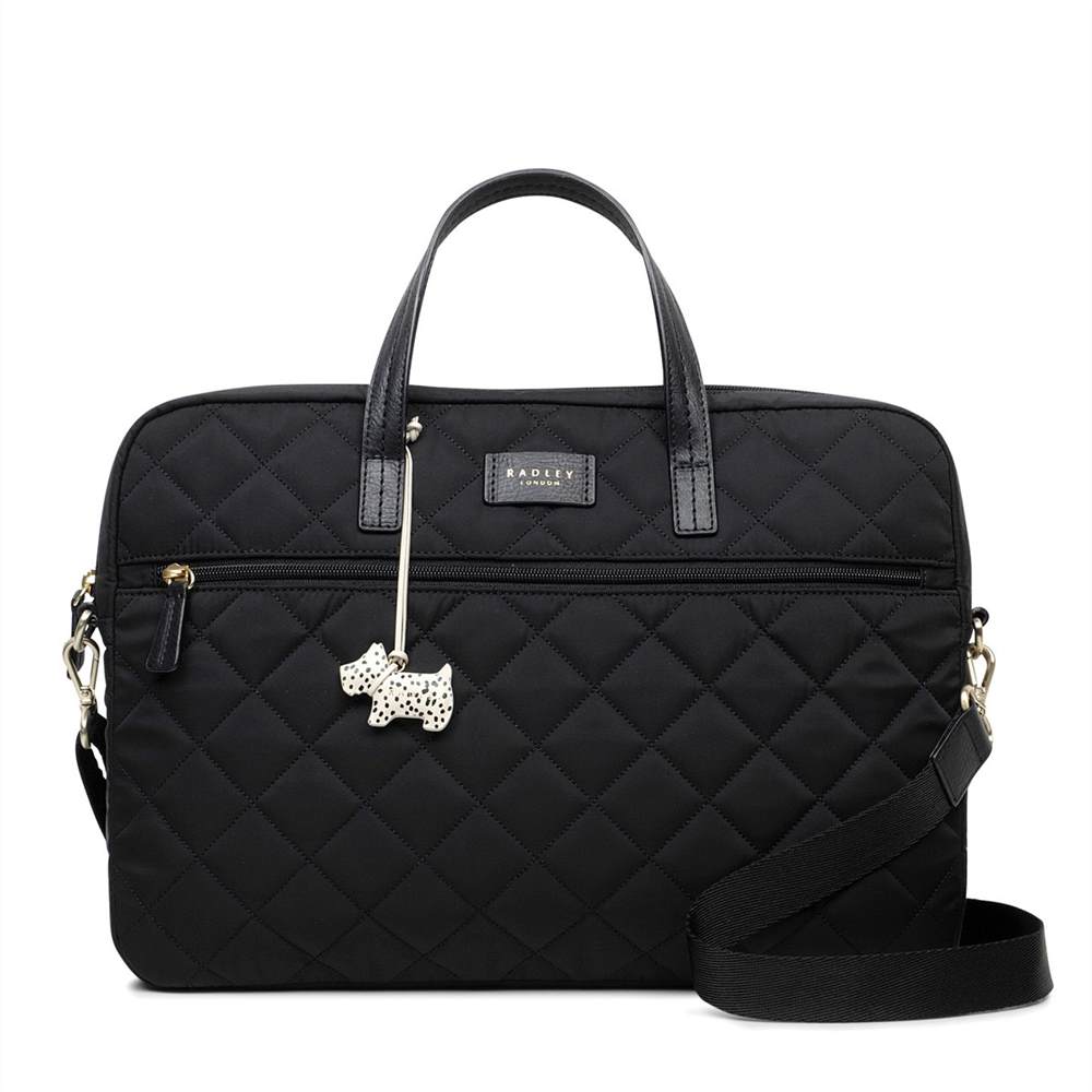 Radley Satchel Bags Hilly Fields Large Laptop Satchel Black