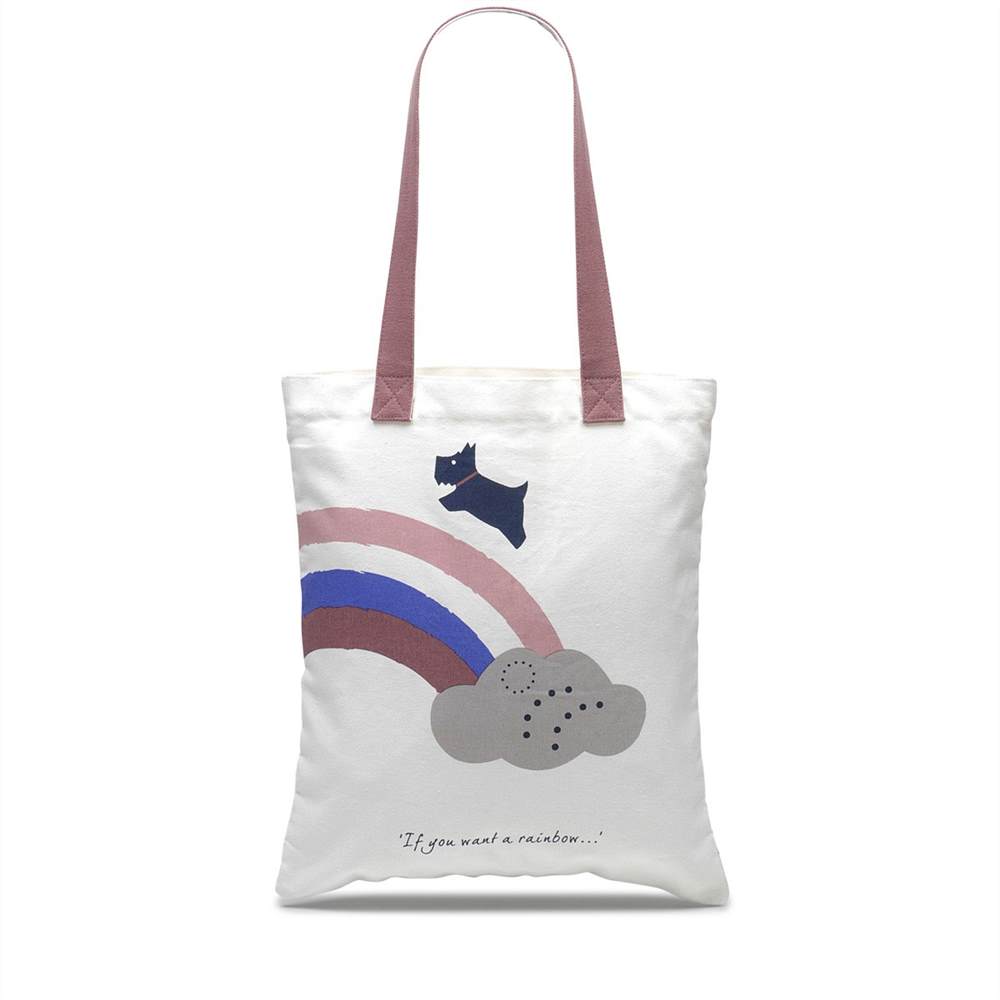 Radley Shopper Bags Rainbow Medium Tote Naturals