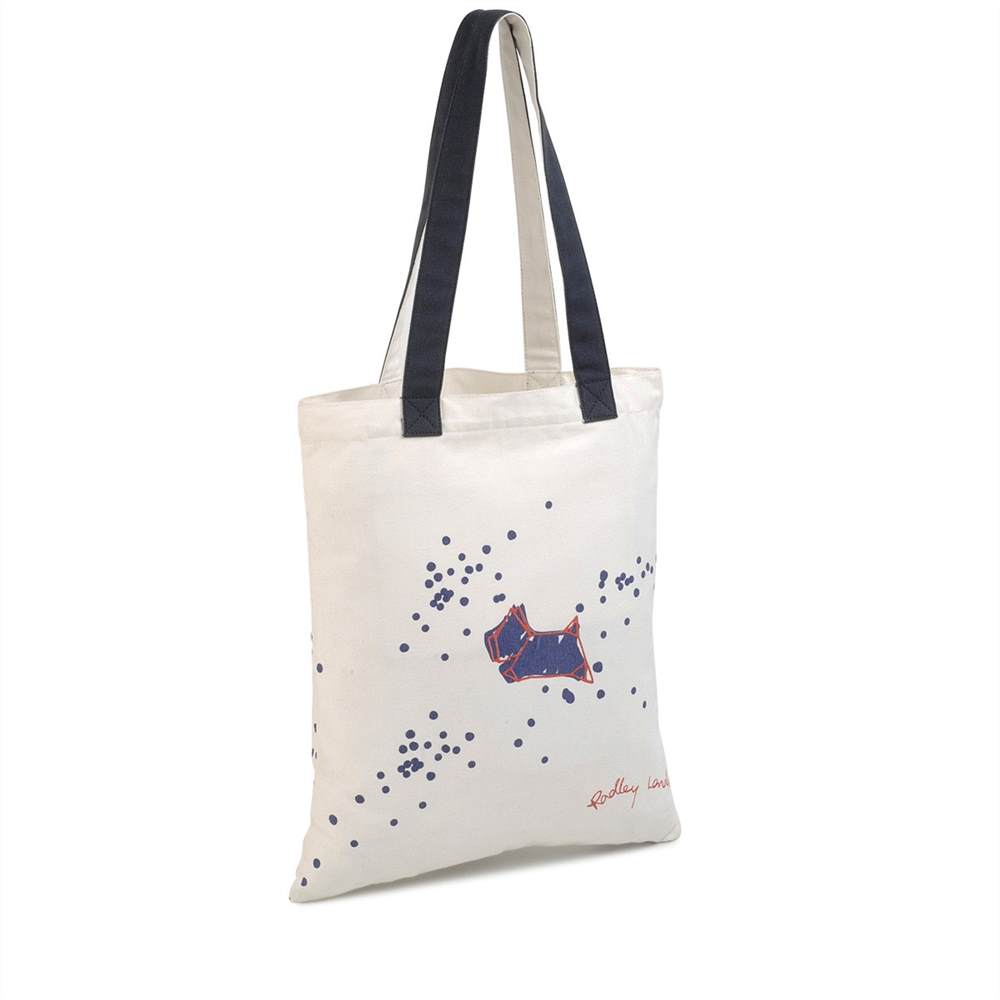 radley bags clearance sale | radley london if pigs could fly | Radley Shopper Bags Speckle Dog Medium Tote Bag Natural