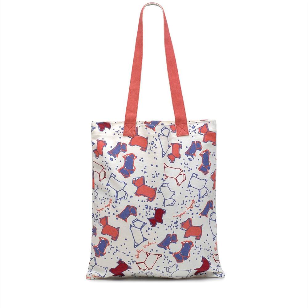 radley bags clearance sale | radley london if pigs could fly | Radley Shopper Bags Speckle Dog Medium Tote Bag Natural