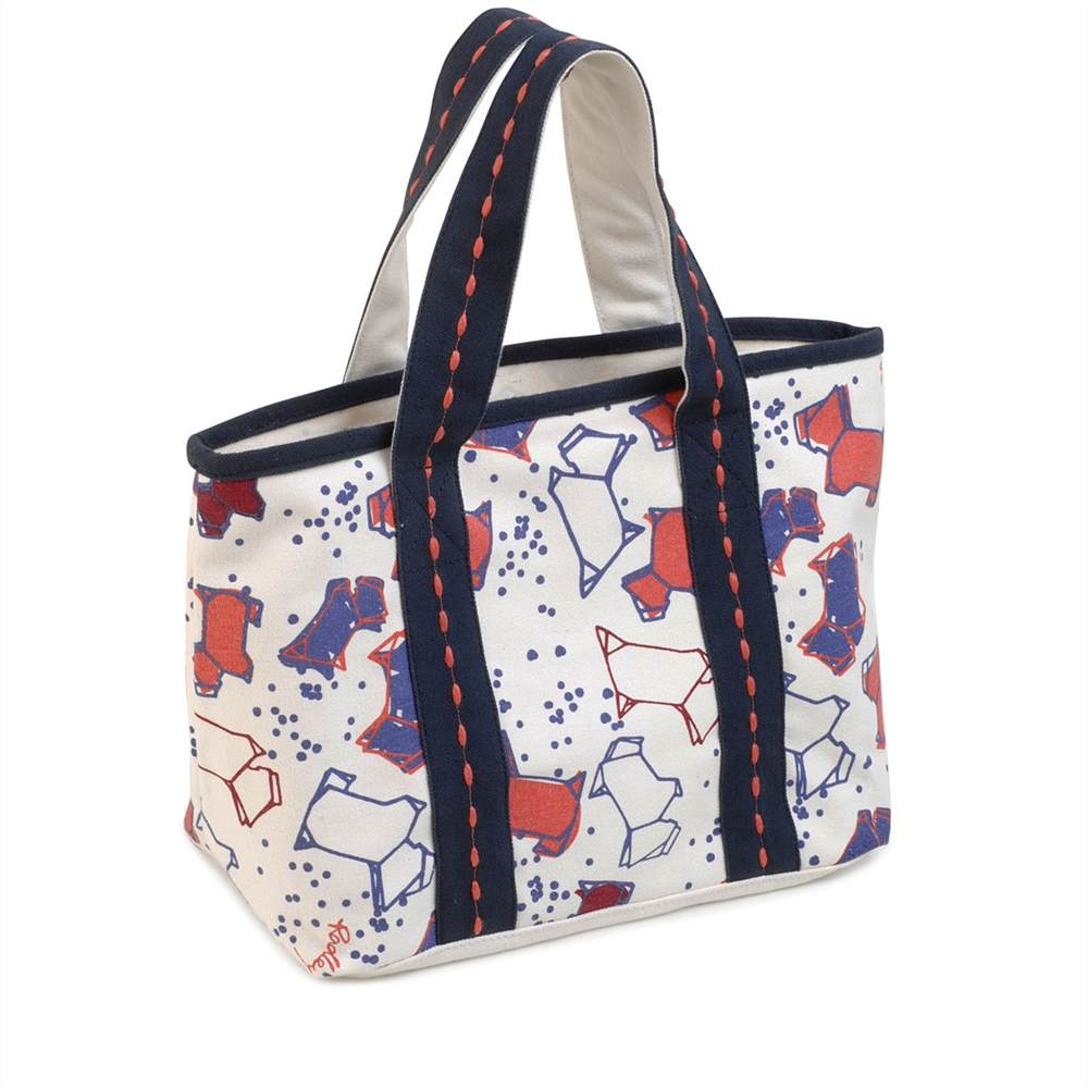 radley london shop | radley laptop bags for women | Radley Speckle Dog Small Canvas Satchel Natural