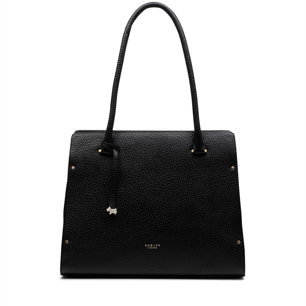 Radley Tote Bags Bow Lane Large Zip-Top Tote Bag Black