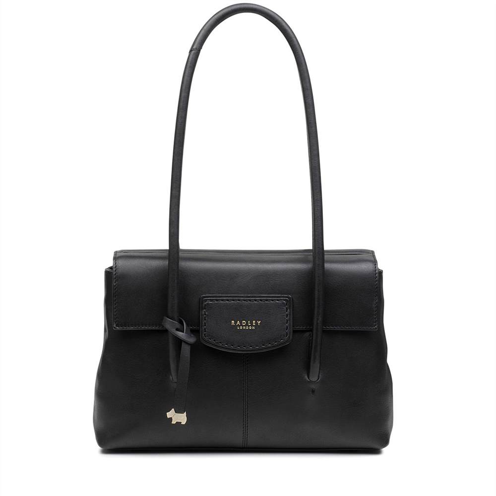 Radley Tote Bags Burnham Beeches Medium Flapover Tote Bag Black