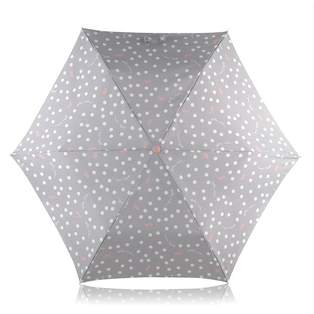 Radley Vintage Dog Dot Mini Telescopic Ash Grey